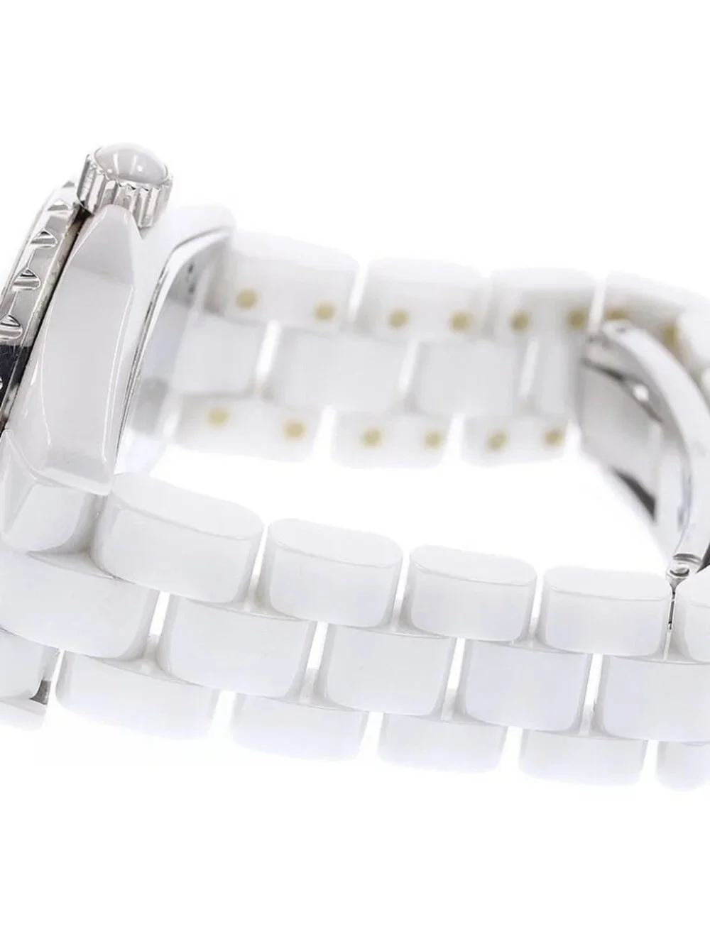 CHANEL J12 H1628 White ceramic 12P diamond white Dial Quartz Ladies Watch_967163